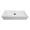 Nantucket Sinks Rectangle White Glacierstone Sink NS-GSTR24 - alternate 3